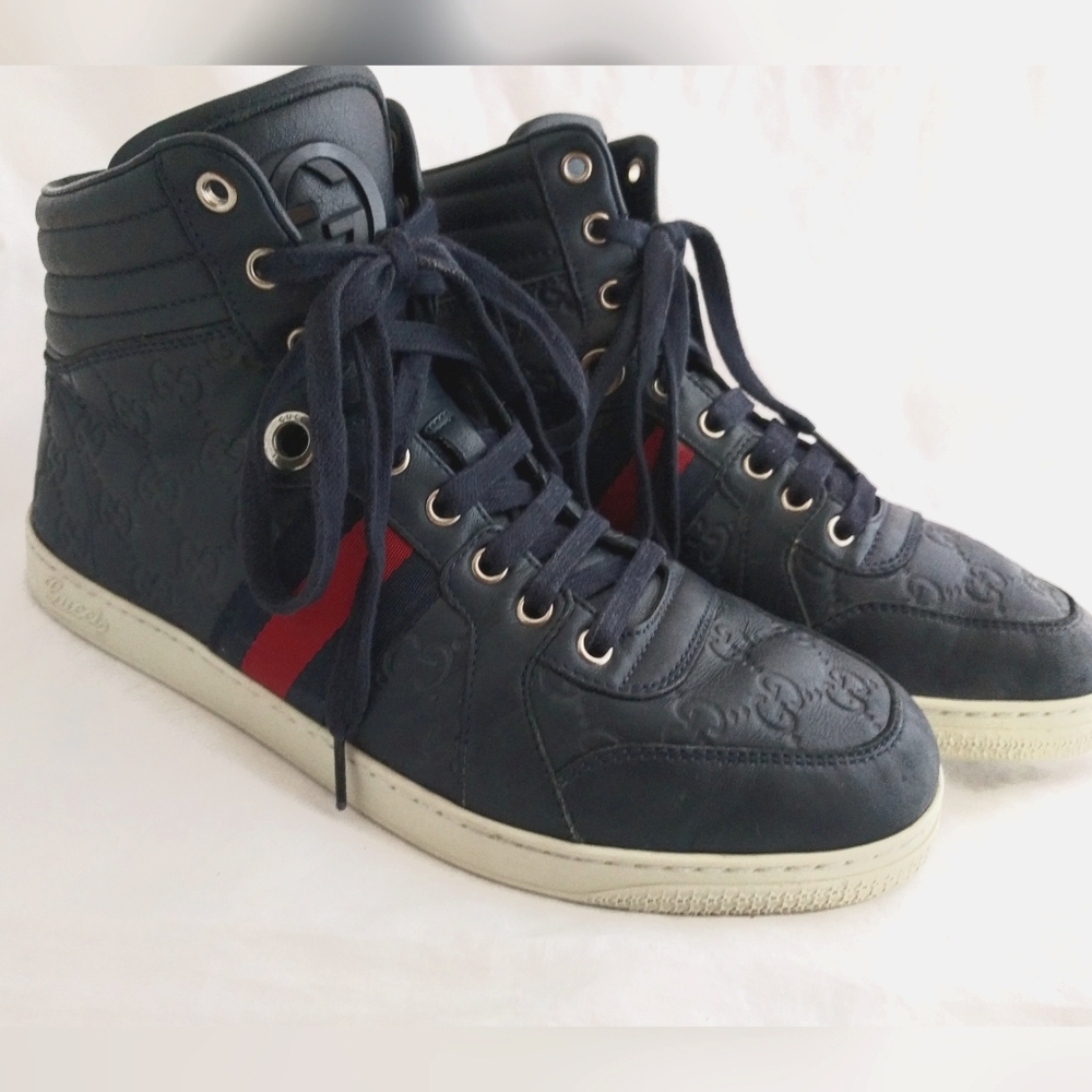 GUCCI Guccissima hightops